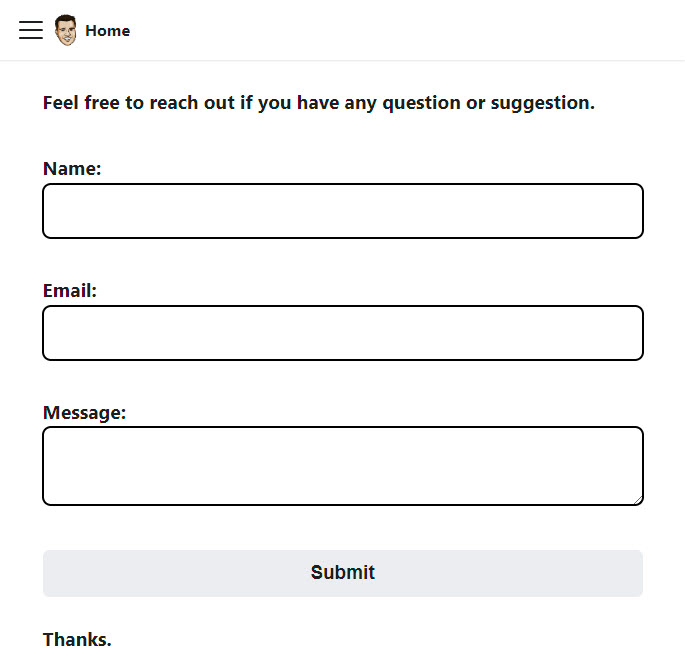 Creación de un formulario de contacto sencillo