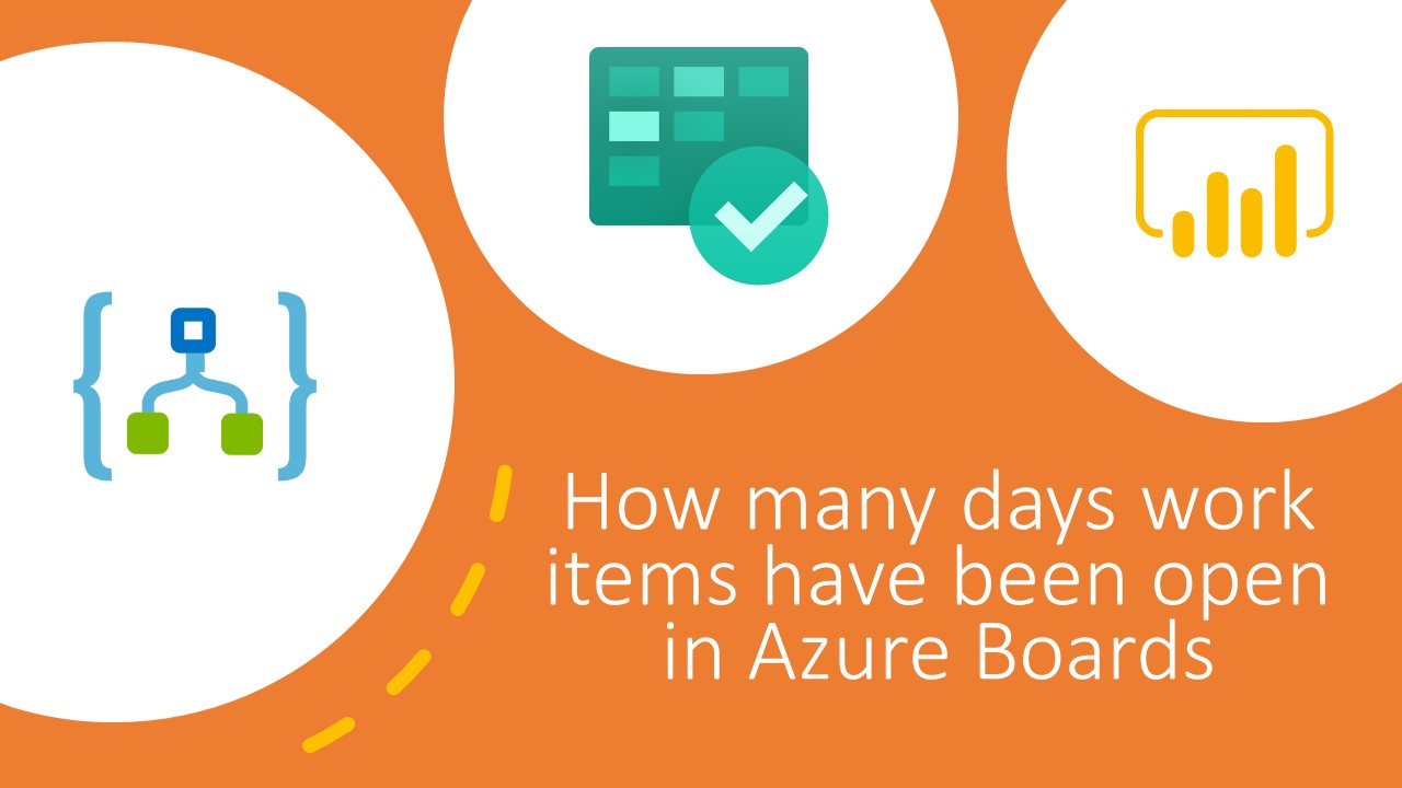 Cuántos días han estado abiertos los elementos de trabajo en Azure Boards