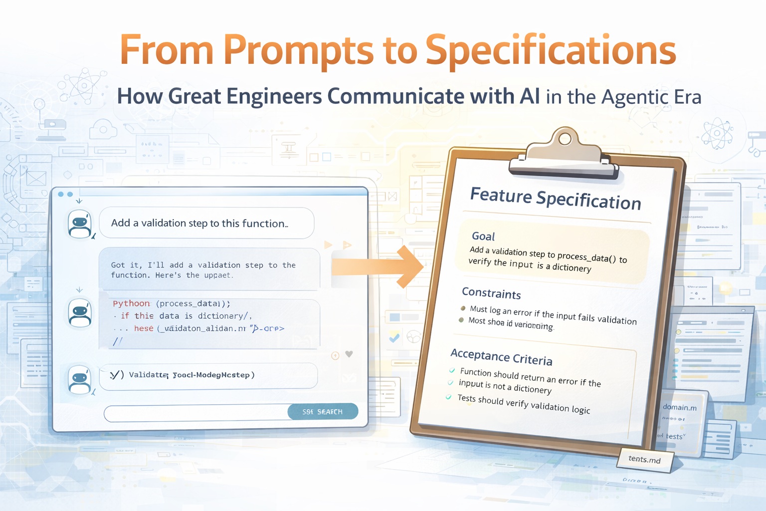 De Prompts a Especificaciones: Cómo los Grandes Ingenieros se Comunican con la IA