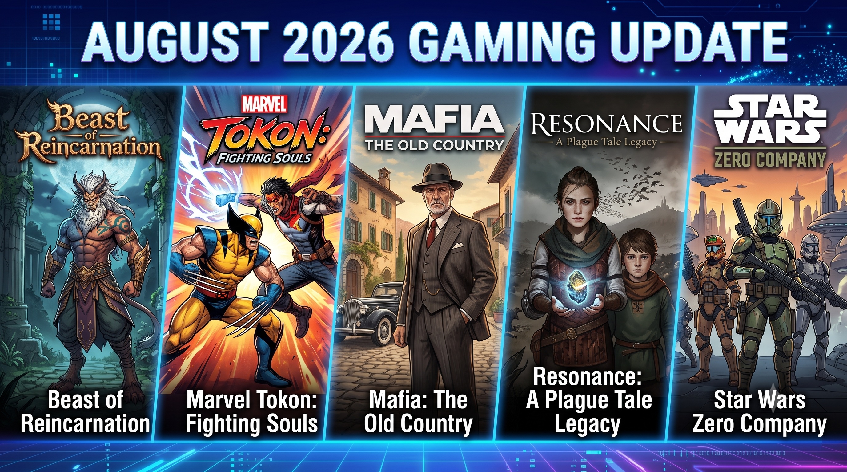 August 2026 Gaming Update